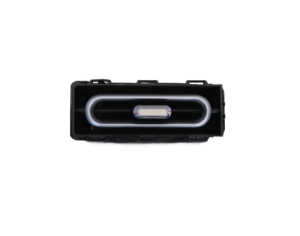 Injection molded automotive air filter assembly.