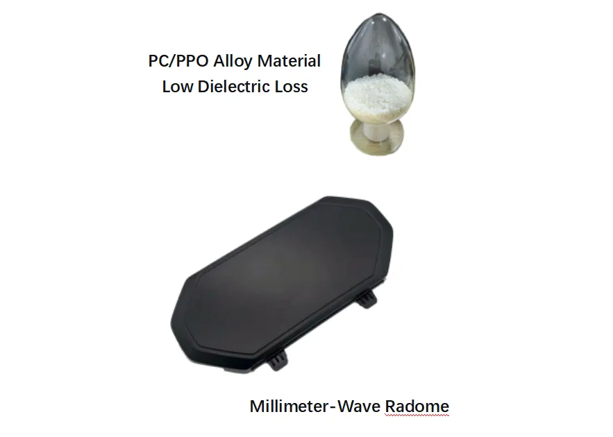 Low-dielectric radar radome application