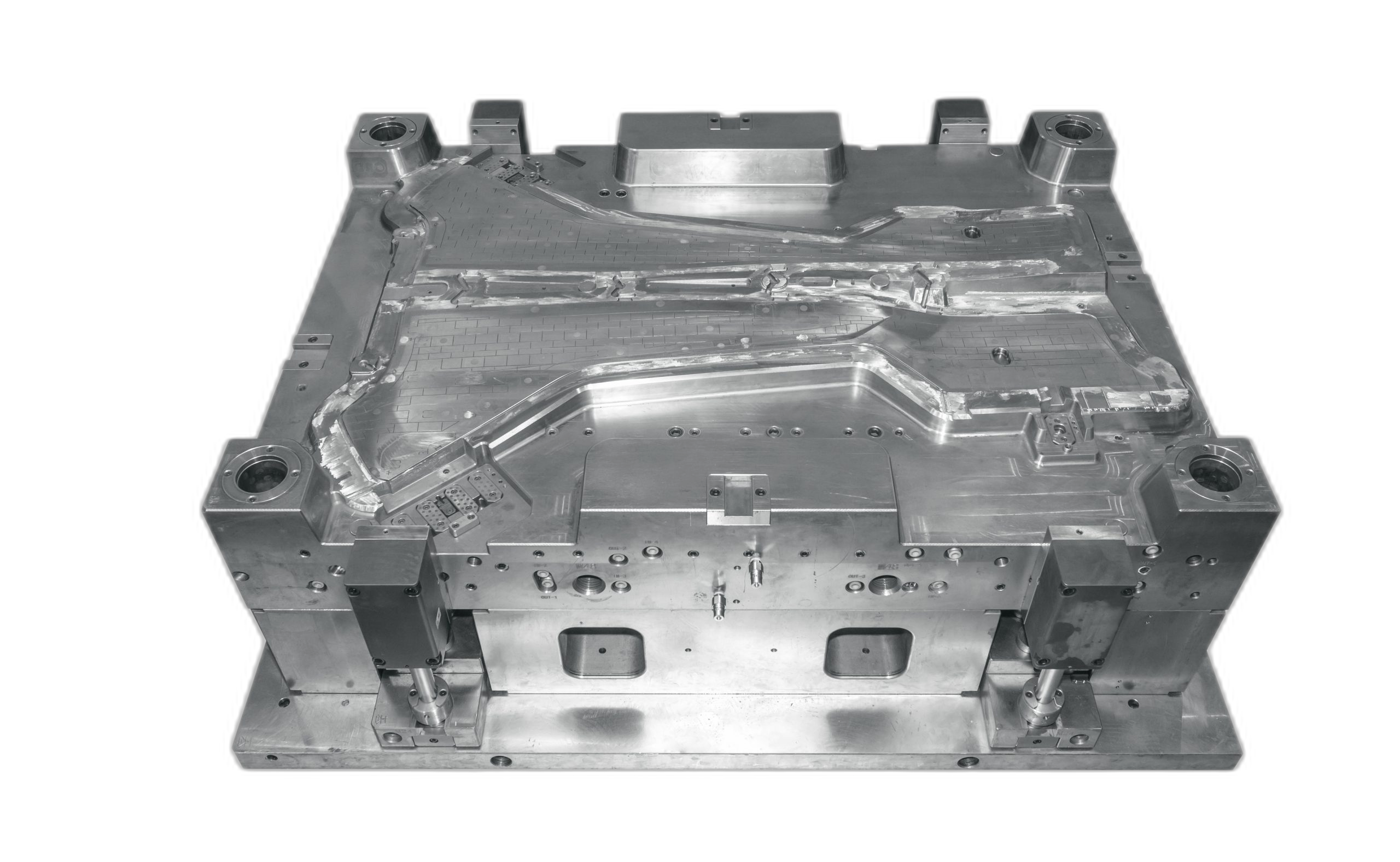 Auxiliary instrument panel side panel tooling.