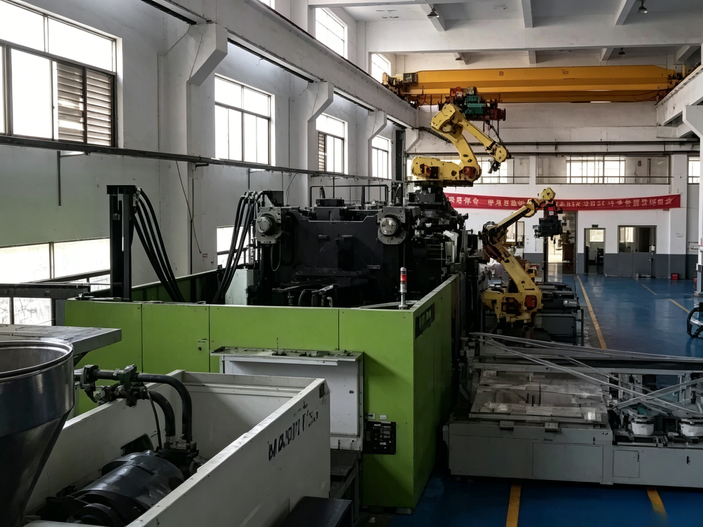 3300T injection molding machine.