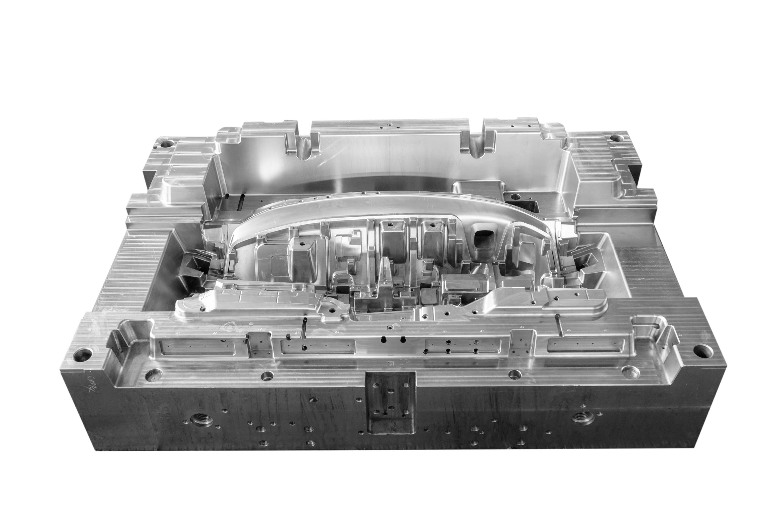 Dashboard mold display at Ningbo Jianlin.